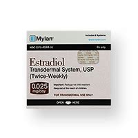 A total of 129 participating women were allocated to receive active treatment with 4 different doses of <b>estradiol</b> <b>patches</b> (7. . Sandoz vs mylan estradiol patch